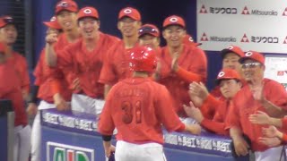 延長12回、ついに勝ち越す！坂倉将吾\u0026二俣翔一のタイムリーでお祭り騒ぎ！一挙3得点攻撃ハイライト！2024年5月25日