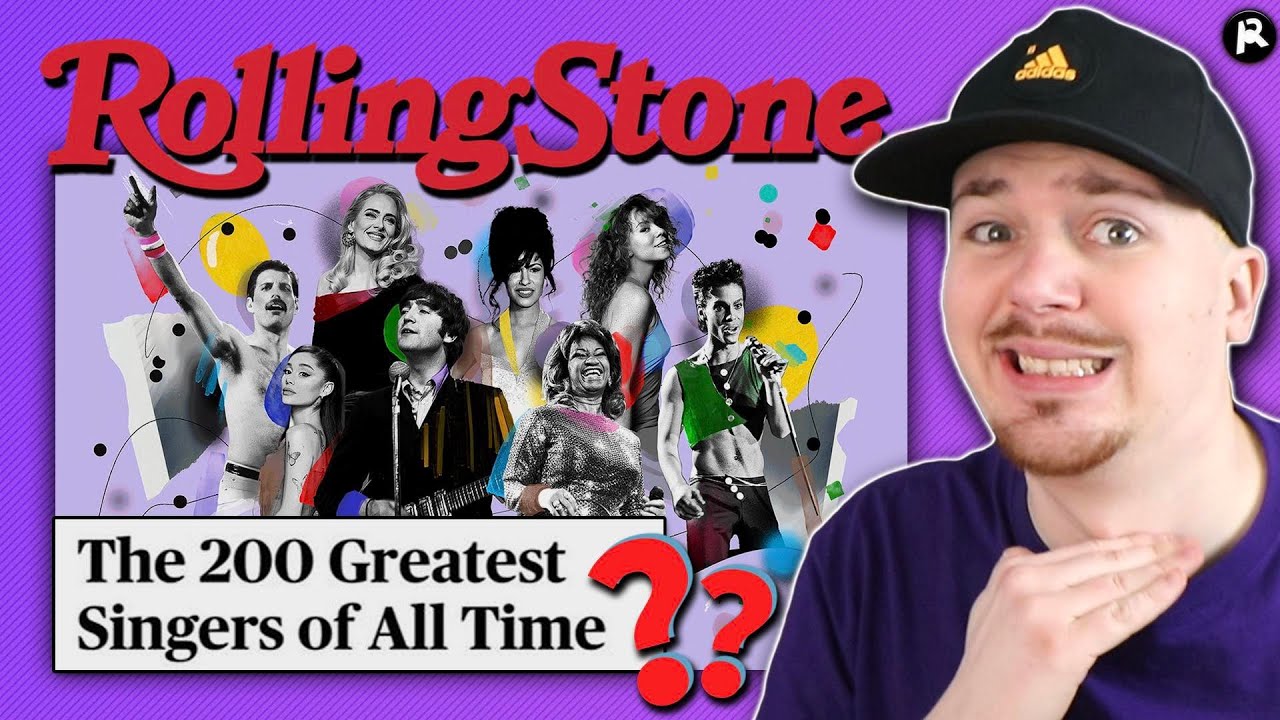 The 200 Greatest Singers Of All Time (According To Rolling Stone) - YouTube