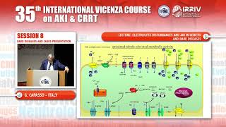 Electrolyte disturbances and AKI in genetic and rare diseases - G. Capasso