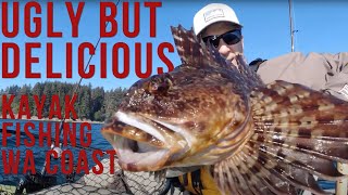 Kayak Fishing Washington Coastal Waters For Ugly (& delicious) Fish