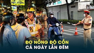 Ngỡ ngàng thấy CSGT đo nồng độ cồn giữa trưa ở trung tâm TP.HCM