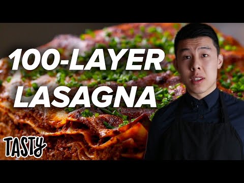 100-Layer Lasagna Recipe from Tasty