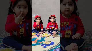 শ্রীণিকা শ্রীনীজা 🥰#youtubeshort  #twin #shrinika #shrinija