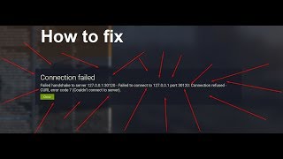 How to fix the error CURL error code 7 on FiveM server