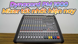 Dynacord PM1000 – Mixer liền công suất - Nhỏ gọn, mạnh mẽ, đầy đủ tính năng, giá thành hợp lý