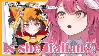 Raora Thought That Gigi Was Also Italian Because of Her Name [Hololive EN]