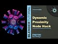 Dynamic Proximity Effects with Geometry Nodes – Blender Tutorial