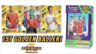 1st Golden Baller! Blue Classic Tin Pack Opening! | Panini Adrenalyn XL Premier League 2021/22