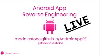 Android App Reverse Engineering (Almost Live!) - Part 2