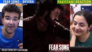 Pakistani Couple Reacts to Fear Song | Devara Part-1 | NTR | Kortala Siva | Anirudh Ravichander