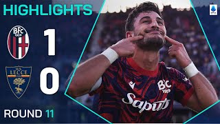 BOLOGNA-LECCE 1-0 | HIGHLIGHTS | Orsolini late winner for Bologna! | Serie A 2024/25