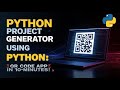 🚀 Create a QR Code Generator App using Python in 10 Minutes!