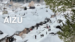 Aizu Oouchijuku | Visit A Snowy Village Near Tokyo Using Tobu Limited Express. Fukushima Prefecture.