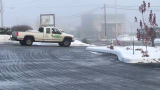 Parking Lot De-Icing