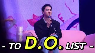 [4K] to DO list full ver. / 241013 #DOHKYUNGSOO ASIA FAN CONCERT TOUR #BLOOM THE FINAL #디오 #도경수