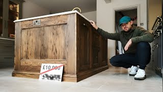 I BUILT a bespoke Kitchen Island for less than £2000 | AD