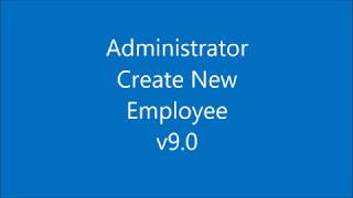 Create Employee