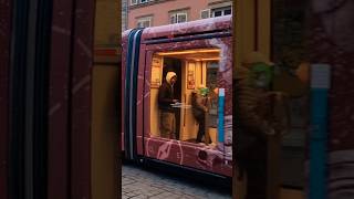 UNLIKELY HORN SOUND OF STRASBOURG TRAM WENT VIRAL SHORT #shorts #viralvideo #viralshort #trending