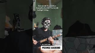 Peewee Gaskins - Intro & Berdiri Terinjak (Guitar Cover)