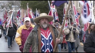 Confederate Flags Carried at Lexington Lee-Jackson Day Parade