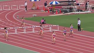 2019 日本インカレ陸上 女子 400mH 予選5組