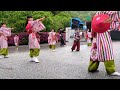 4k こうめ まほろば衆 第18回太宰府門前真舞祭 2024 dance video