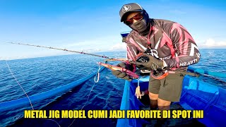 JIG MODEL CUMI PASTI DI HAJAR BABON DI SPOT EXTREME INI || MANCING BOSQUE - HEAVY JIGGING