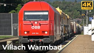 Österreichisch Züge Vlog #169 - Villach Warmbad Bahnhof 06.09.2023