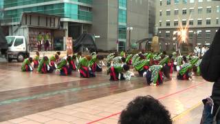 浜よさ がんこ祭2012　早稲田大学 踊り侍