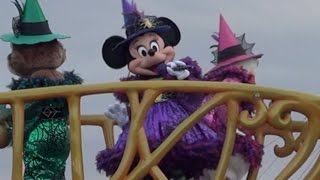 ºoº [ ミニー デイジー クラリス 夕方回 ] 東京ディズニーランド ハロウィーンポップンライブ パレード　Tokyo Disneyland Halloween Pop' Live Parade