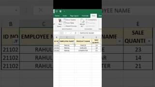 How to Solve "Filter Not Working" excel tutorial #excel #shorts