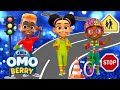 OmoBerry Street Safety Song & Video On Road Safety | Learning Songs For Kids + Safety First Rhymes