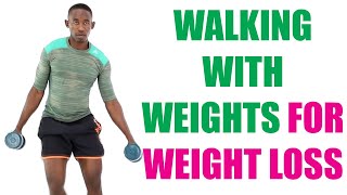 10 Minute Walking With Weights for Weight Loss