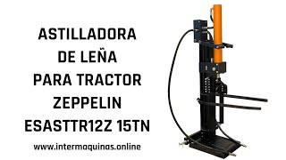 Astilladora de leña de tractor ESASTTR12Z 15TN | Intermaquinas