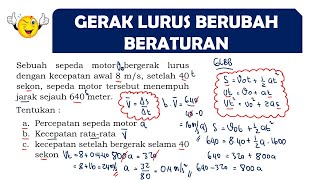 GERAK LURUS BERUBAH BERATURAN GLBB FISIKA SMA KELAS 10 | Doovi