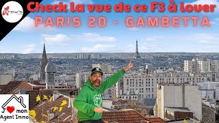 ✨ Rare à Paris : 3 Pièces avec Vue Tour Eiffel et Parking - Location nue Rue des Pyrénées 🌆