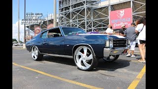 WhipAddict: 72' Chevrolet Chevelle SS on US Mag Desperado 24s, Custom Trunk, OG Interior