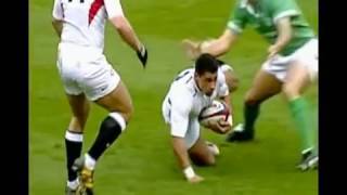 Peter Stringer tap tackle on Jason Robinson