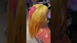 2023夏日染髮｜#胭脂紅  #粉紫髮色｜超顯白｜JJHAIRSALON Ari