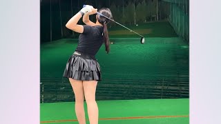 최고의 스윙아크! KLPGA 오세희 프로의 골프스윙!