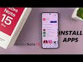 How To Install Apps On Redmi Note 15 Pro