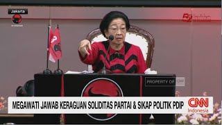 Mega Jawab Keraguan Soliditas Partai \u0026 Sikap Politik di HUT ke-52 PDIP