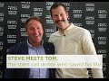 Steve meets Tom, the stem cell donor who saved his life