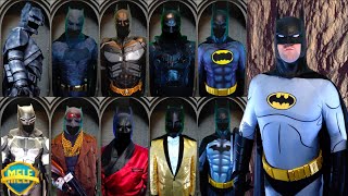 Batman’s Suit Collection!! (Bruce Wayne’s Wardrobe)