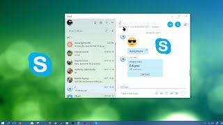 Skype Windows 10 App Store (NEW Version) 2018 Tutorial