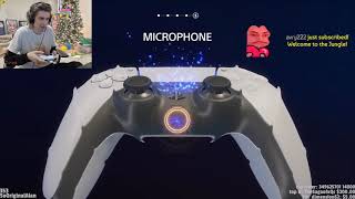 Xqc Screams Into PS5 Controller Testing ps5 Vibration Feature