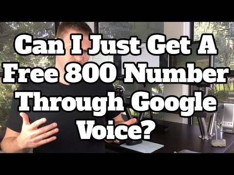 Get A Free 800 Number For Your Business Through Google Voice? Get A Free 800 Number For Your Business Through Google Voice?