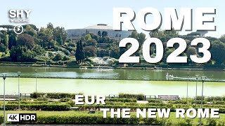 Rome Italy 2023 🇮🇹 -EUR ROMA - 4K HDR Walking Tour 60fps