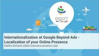 Export@Google NYC 2016: Lightning Round on Localization