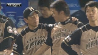 2012.08.24 E1-5F 吉川の力投で日本ハム完勝！